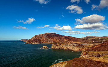 Картинка природа побережье скалы вода