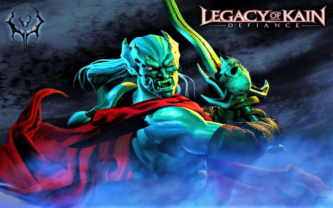 Обои картинки фото видео игры, legacy of kain,  defiance, персонаж, плащ, меч