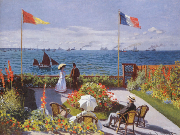 Обои картинки фото claude, monet, рисованные