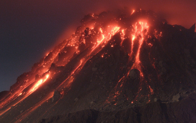 Обои картинки фото volcanic, eruption, природа, стихия, извержение, вулкан