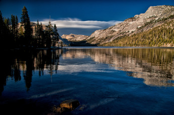 Картинка tenaya lake yosemite national park california природа реки озера озеро теная йосемити калифорния горы