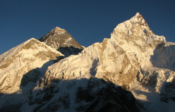 Картинка everest nupse природа горы эверест нупцзе вершины восьмитысячники гималаи непал