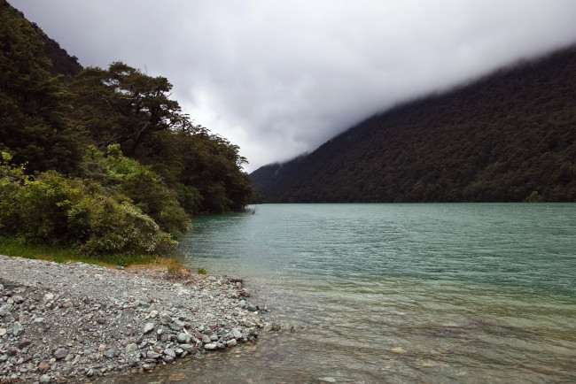 Обои картинки фото lake, fergus, new, zealand, природа, реки, озера, горы, озеро