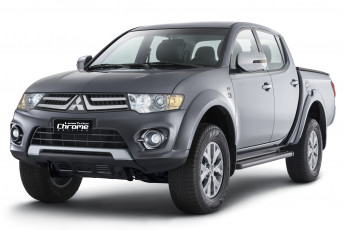 Картинка автомобили mitsubishi l200 темный 2015г chrome edition triton hls