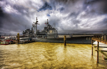 обоя uss vicksburg, корабли, крейсеры,  линкоры,  эсминцы, боевой, флот