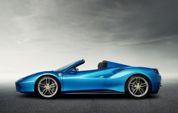 Картинка автомобили ferrari 488 spider 2015г