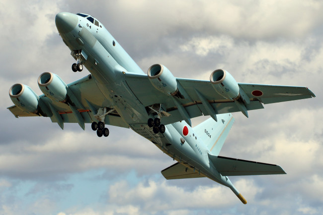 Обои картинки фото kawasaki p1, авиация, боевые самолёты, морской, разведчик