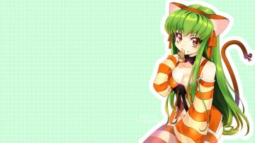 обоя аниме, code, geass, neko