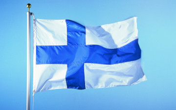 Картинка разное флаги гербы флаг финляндия