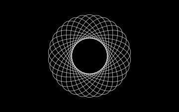 Картинка векторная+графика графика+ graphics узор минимализм круг вектор черный фон