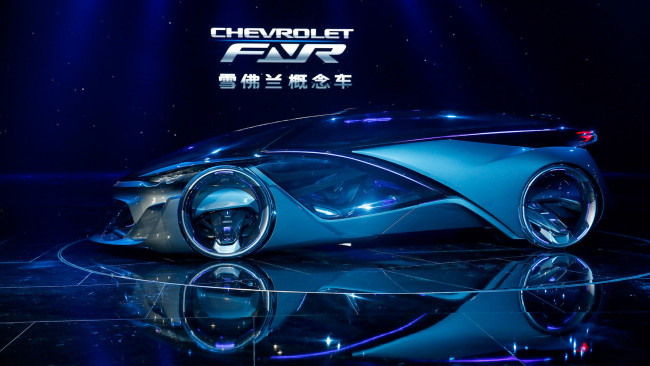 Обои картинки фото chevrolet fnr concept 2015, автомобили, выставки и уличные фото, chevrolet, fnr, concept, 2015