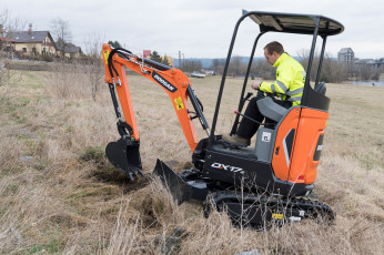 Картинка техника экскаваторы doosan