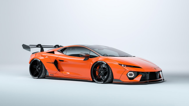 Обои картинки фото lamborghini temerario widebody kit 2025, автомобили, lamborghini, temerario, widebody, kit, тюнинг, ламборгини