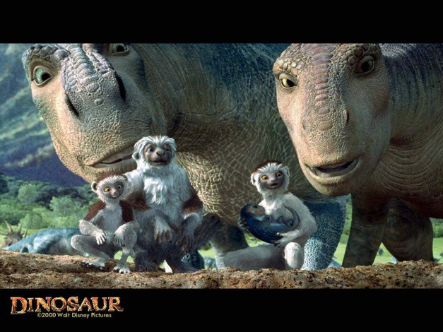 Обои картинки фото мультфильмы, dinosaur