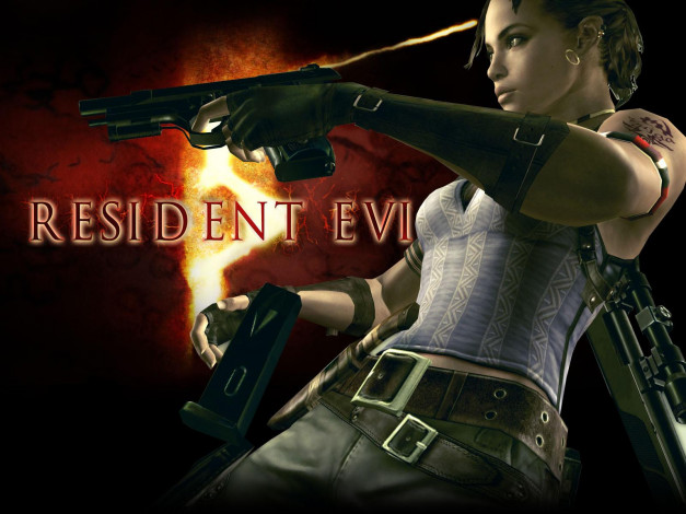 Обои картинки фото resident, evil, видео, игры