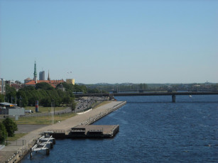 Картинка рижский пассажирский порт города рига латвия