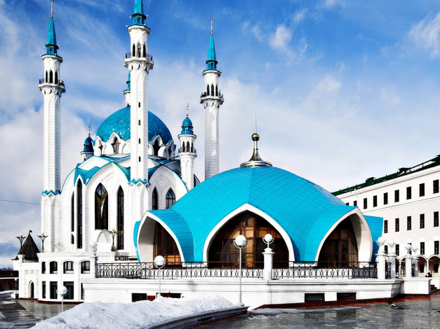 Обои картинки фото казань, мечеть, кул, шариф, города, мечети, медресе