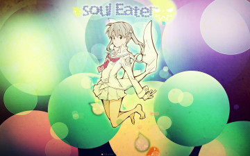 обоя аниме, soul, eater, пузыри, девочка