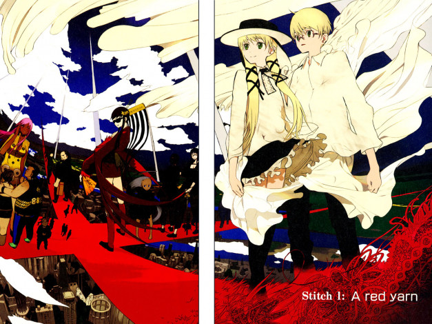 Обои картинки фото аниме, okama, artist, работа, , японского, художника