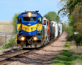 Картинка техника поезда железная состав локомотив рельсы дорога