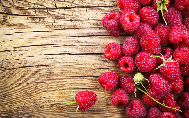 Обои картинки фото еда, малина, raspberries