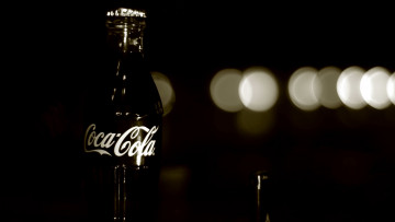 обоя бренды, coca-cola, бутылка