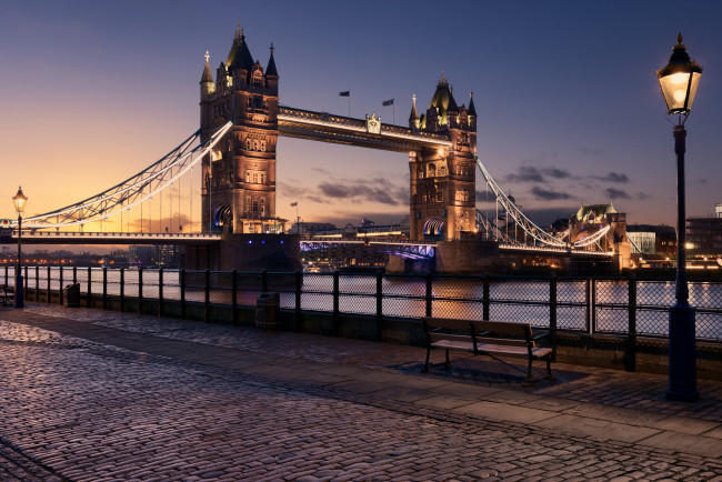 Обои картинки фото города, лондон , великобритания, мост