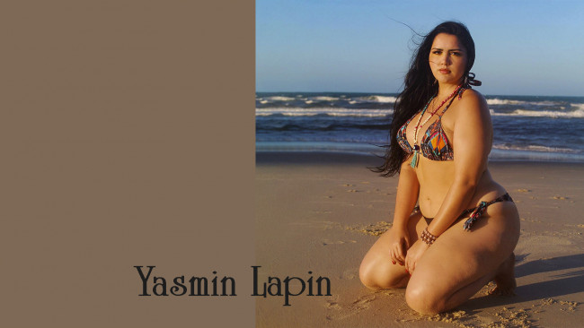 Обои картинки фото yasmin lapin, девушки, yasmin le bon, толстушка, big, beautiful, woman, yasmin, lapin, размера, плюс, модель, model, plus, size, девушка