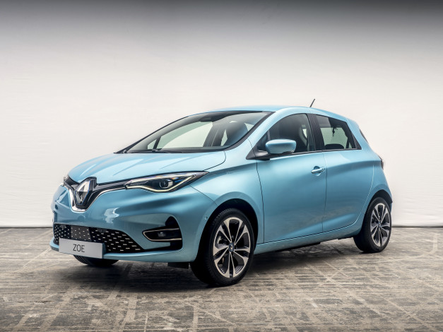 Обои картинки фото автомобили, renault, zoe