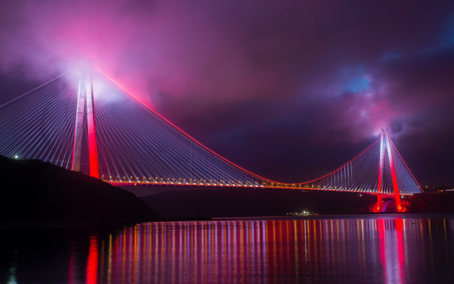 Обои картинки фото yavuz sultan selim bridge, города, стамбул , турция, yavuz, sultan, selim, bridge