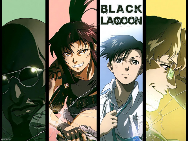 Обои картинки фото аниме, black, lagoon