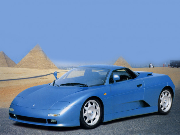 Обои картинки фото 1996, de, tomaso, guar&, 225, автомобили