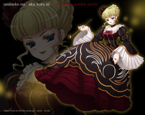 Картинка аниме umineko no naku koro ni