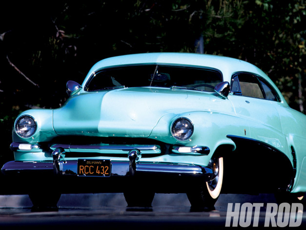 Обои картинки фото 1951, mercury, автомобили, custom, classic, car