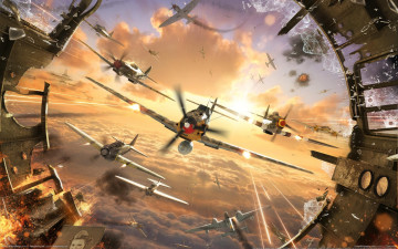 Картинка world of warplanes видео игры самолёты война
