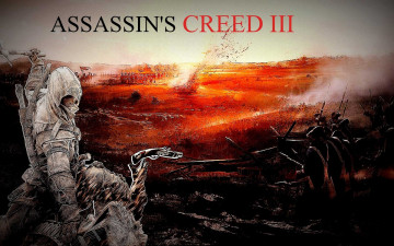 обоя assassin`s, creed, iii, видео, игры, assassin’s, assassin