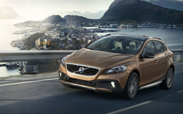 Картинка автомобили volvo cross v40