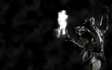 Картинка mortal kombat видео игры 2011 smoke