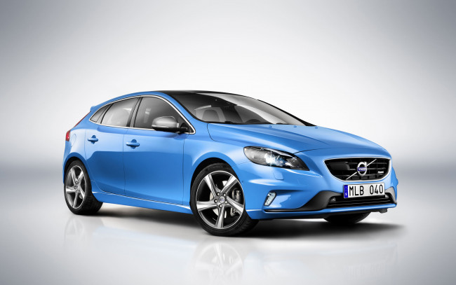 Обои картинки фото volvo, автомобили, v40, cross