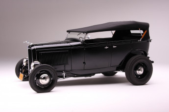 обоя 1932, ford, deluxe, v8, phaeton, автомобили, custom, classic, car