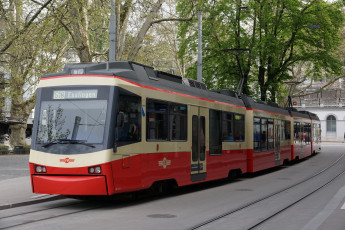 Картинка техника трамваи трамвай город рельсы