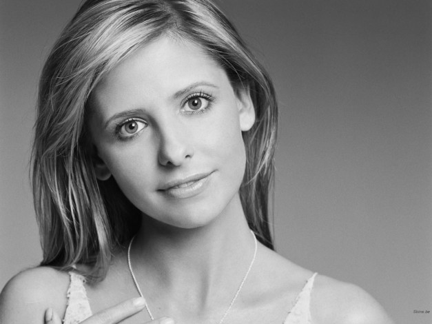 Обои картинки фото Sarah Michelle Gellar, девушки