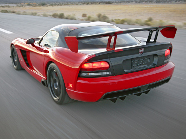 Обои картинки фото 2008, dodge, viper, srt, 10, acr, автомобили