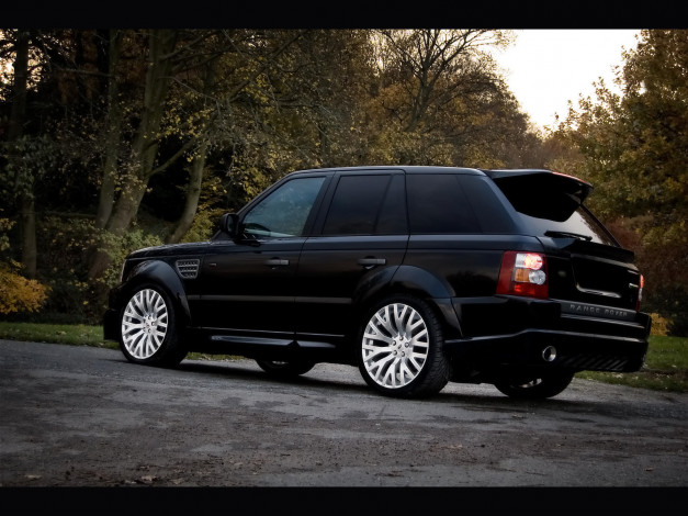 Обои картинки фото 2009, kahn, cosworth, range, rover, автомобили