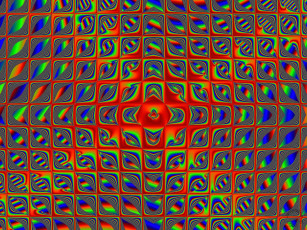 Картинка 3д графика fractal фракталы фон абстракция