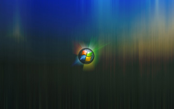 Картинка компьютеры windows vista longhorn линии логотип сияние