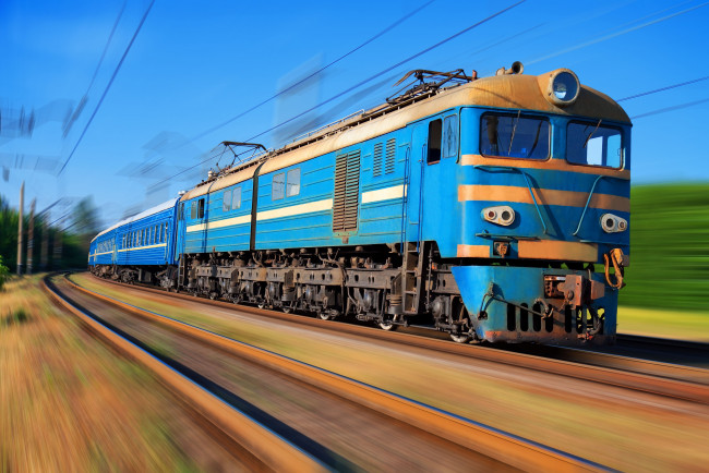 Обои картинки фото техника, поезда, локомотив