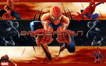 обоя spider, man, кино, фильмы, spider-man, Человек, паук