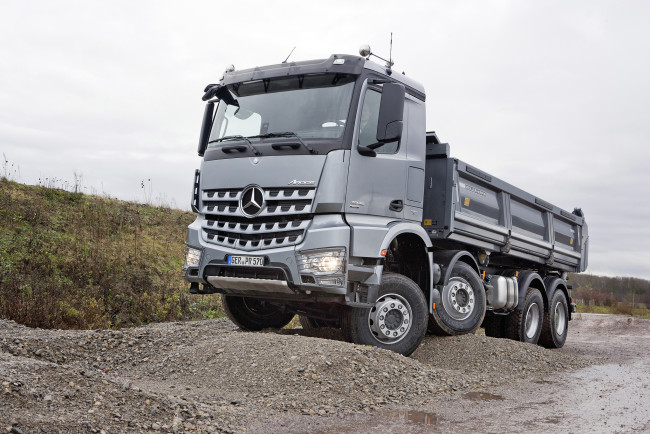 Обои картинки фото автомобили, mercedes trucks, грузовик