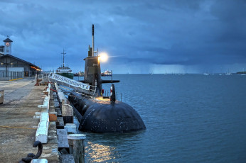 Картинка hmas+dechaineux корабли подводные+лодки субмарина